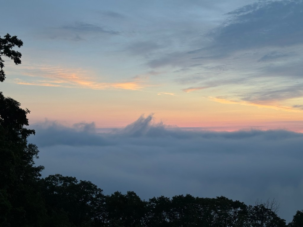 Leaving Shenandoah – Through the&nbsp;Clouds